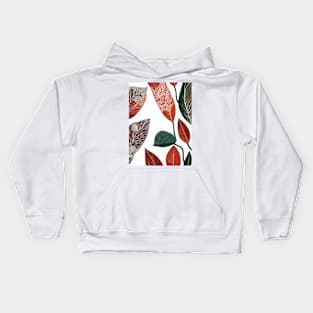 Chromatic Botanic Abstraction #30 Kids Hoodie